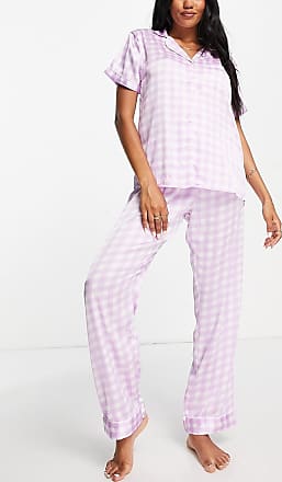 i-smalls Ladies Pyjama Set All Over Sunflowers Ultra Soft Cotton Long Sleeves with Lilac Eye Mask 