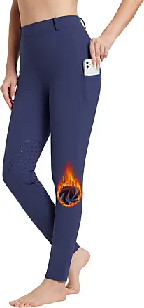BALEAF Women's Knee-Patch Active Legging UPF50+ Blue Activewear