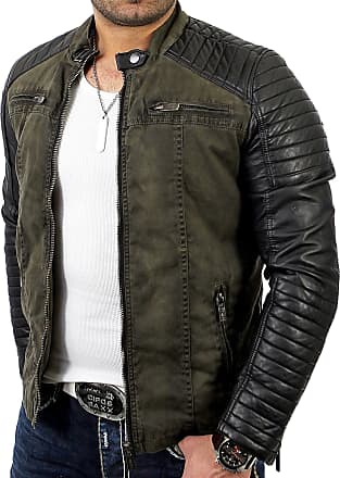 Roda Synthetic Jacket in Dark Brown Black Mens Clothing Jackets Casual jackets for Men 
