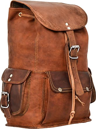 Gusti leder natureMatteo Genuine Leather Travel Holdall Duffle Weekend Bag Gym Travel Accessory Vintage Unisex Natural Brown R44b