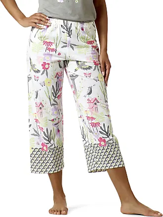 HUE Women's Free Time Flamingos PJ Capri - Sleepwear