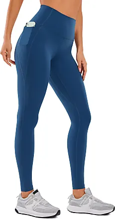 CRZ YOGA Womens Butterluxe Workout Leggings 28 Inches - High Waisted Gym Yoga  Pants with Pockets Running