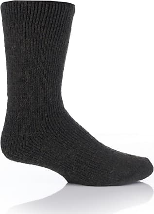 1 Pair Mens GENUINE Thermal Winter Long Heat Holders Socks size 6-11 uk  Navy
