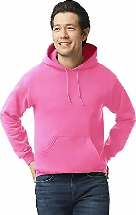 Safety Pink Fleece Hooded Sweatshirt
