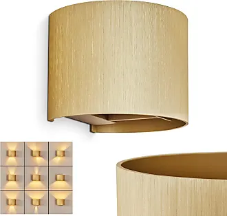 Wandleuchten / Wandlampen (Wohnzimmer) in Gold: 88 Produkte - Sale: ab  11,59 € | Stylight