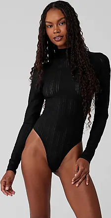 Black Women's Long Sleeve Bodysuits: Shop up to −90%