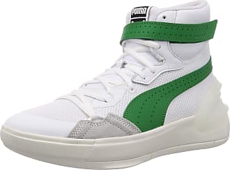 olive green puma shoes