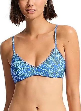 Seafolly Collective Hybrid Bralette in Azure