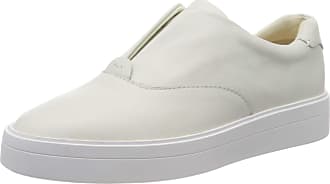 clarks slip on trainers