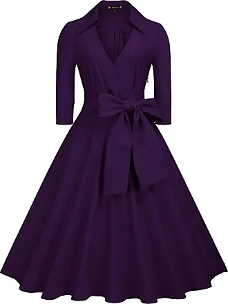 Purple Vintage Dresses