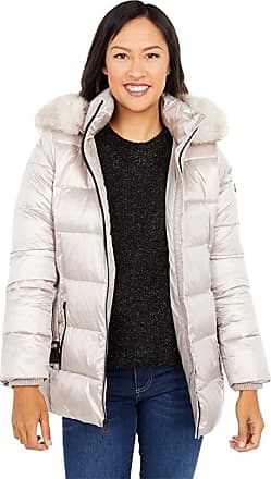 michael kors white winter jacket