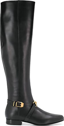 versace leather boots