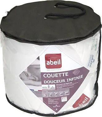Couette de lit écoresponsable Douceur Absolue blanc ABEIL - 160x220 - 200  g/m2