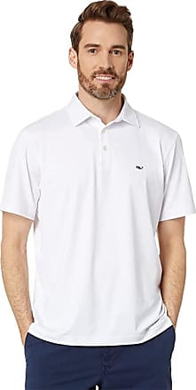 vineyard vines Men's Destin Stripe Sankaty Performance Polo, Blue Depth  Tejeda, Medium at  Men's Clothing store