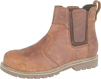 Amblers ALDINGHAM Mens Winter Outdoor Water Resistant Leather Dealer Boots Brown