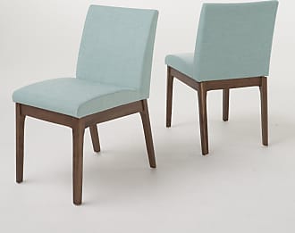 Christopher Knight Home 300401 Badin Fabric Dining Chair Set of 2 Light Grey
