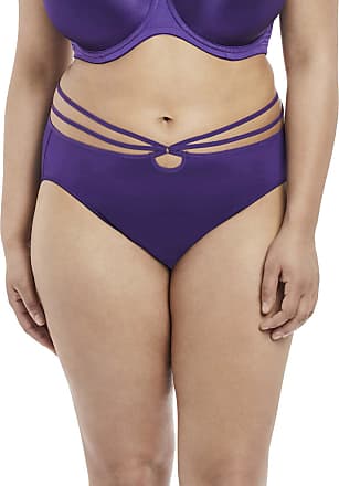 Elomi Portia Brief Panty #EL4155 Sizes Large thru 4XL in Monarch Print NWT $32