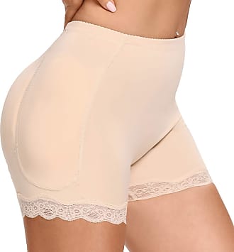Joyshaper Womens Padded Shapewear Hip Enhancer Butt Lifter High Waist Shaping Knickers Padded Panties Control Underwear Fake Butt Pad Boyshort Slimming Pants