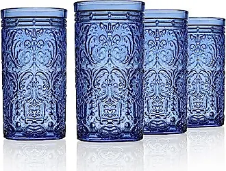 Godinger 25437 Dublin Set of 4 Highball Glasses - Platinum