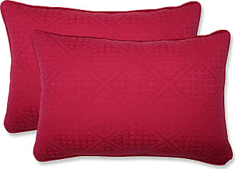 Pillow Perfect Outdoor/Indoor Rave Indigo Oversized Lumbar Pillows 24.5 x 16.5 2 Pack Blue 