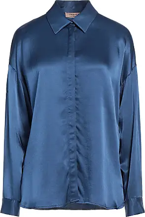 Camicie a maniche lunghe donna in Blu: fino al −47%