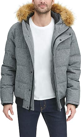 tommy hilfiger men's arctic cloth quilted snorkel bomber