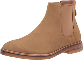 clarks suede chelsea boots womens