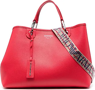 Giorgio Armani - Fabric Weekender Bag with All-Over Logo, 81% Polyester 18% Polyamide 1% Elastane, Blue, Size: Onesize