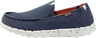 Dude Shoes Hey Mens Farty Roughcut Night Blue