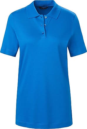 Peter Hahn Damen Kleidung Tops & Shirts Shirts Poloshirts Polo-Shirt 1/2-Arm blau 