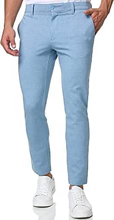 élégants et chinos Pantalons casual Trousers blue Incotex pour homme Homme Vêtements Pantalons décontractés 