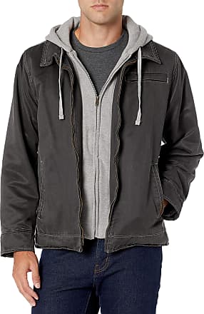 Legendary Whitetails Men's Camp Rebel Sweater Fleece Shirt Jacket, Black  Marl, Small at  Men's Clothing store