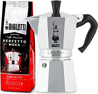 Bialetti Cafetiere New Brikka 4 tasses (170 ml), Espresso cremeux