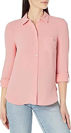 Women's Tommy Hilfiger Button Up Blouses - up to −45%