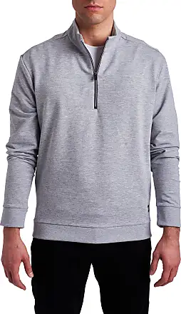 Men's Gray Half-Zip Sweaters - up to −50%