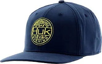HUK Men's Standard Performance Stretch Anti-Glare Fitted Mesh Hat, Huk'd  Up-Navy, Small-Medium at  Men's Clothing store