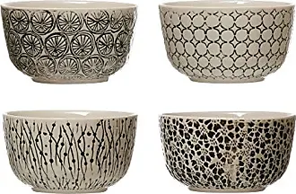 Stoneware Batter Bowl Shaped Measuring Cups Set By Creative Co-op – Bella  Vita Gifts & Interiors