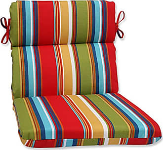40.5 x 21 Pillow Perfect Multicolored 609492 Outdoor/Indoor Delancey Jubilee Round Corner Chair Cushion 