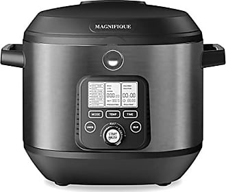 Magnifique 4-Quart Rectangle Casserole Slow Cooker, Black - On