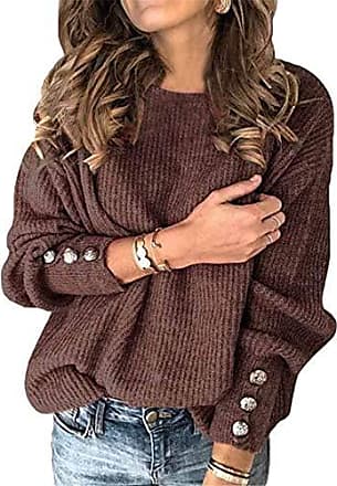 Acheter Automne/hiver pull femme demi col roulé pull en tricot à manches  longues haut ample pull femme chaud pull femme
