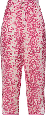 Damen Bekleidung Hosen und Chinos Capri Hosen und cropped Hosen Blumarine Baumwolle Hose in Pink 