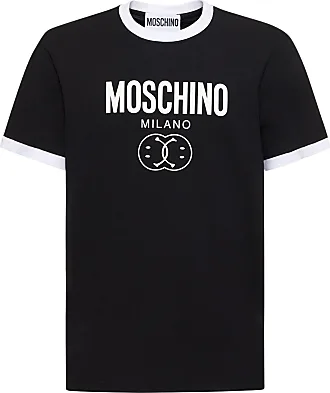 Camisetas Estampadas / Camisetas Diseños de Moschino para Hombre en Blanco