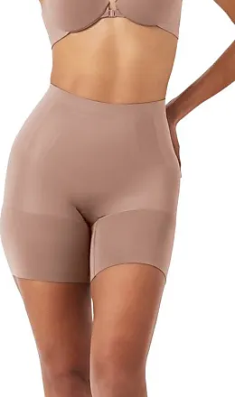 Buy Spanx Higher Power Panties - Targeted Shapewear Durable, Breathable  Tummy Control, Cafe Au Lait, Large at