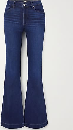 Damen Bekleidung Jeans Bootcut Jeans PAIGE Denim Sloane Distressed-Jeans in Blau 