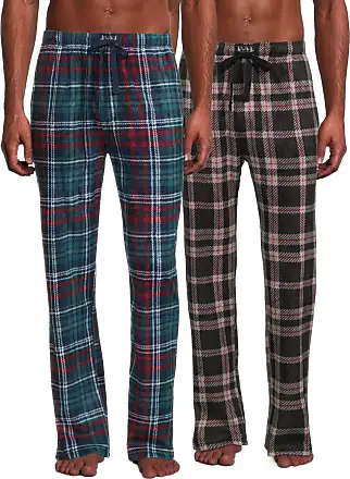 Lucky Brand Men's Knit Jogger Sleep Lounge Pants, Grey, Large at