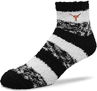 Size-Medium For Bare Feet NCAA RMC Pro Stripe Fuzzy Sleep Soft Sock 
