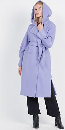 Manteau long Annie P en coloris Violet Femme Vêtements Manteaux Manteaux longs et manteaux dhiver 