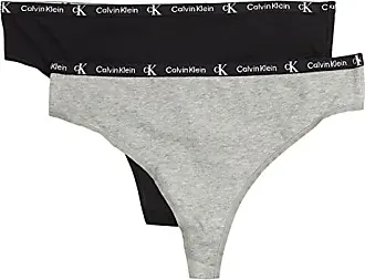 Calvin Klein Women's Motive Cotton Bikini Briefs 3-Pack - Black/White/Grey  Heather<!-- -->