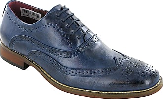 Goor DANIEL Mens Formal Office Smart Style Lace Up Brogue Classy Gibson Shoes