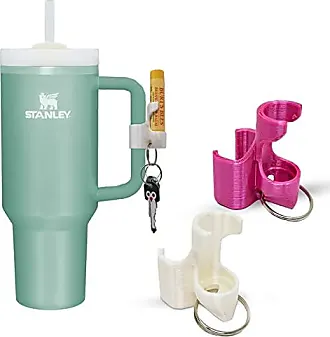 2 Sets Silicone Spill Stopper for Stanley 40/30 oz Quencher H2.0 Tumbler  with Handle including 2 Straw Cover Sets 2 Round Leak Stoppers 2 Square  Spill